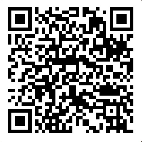 QR code for Tesia Blakeney’s travel intake form
